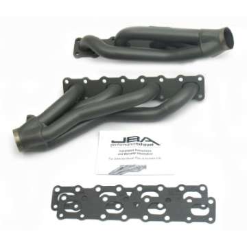 Picture of JBA 04-15 Nissan 5-6L VK56DE Oval Port 1-5-8in Primary Ti Ctd Cat4Ward Header