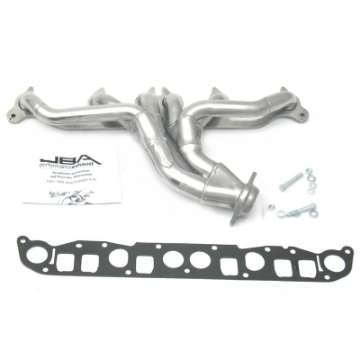 Picture of JBA 91-99 Jeep 4-0L 1-1-2in Primary Silver Ctd Cat4Ward Header