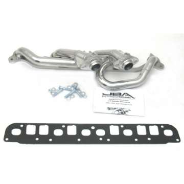 Picture of JBA 00-06 Jeep 4-0L 1-1-2in Primary Silver Ctd Cat4Ward Header