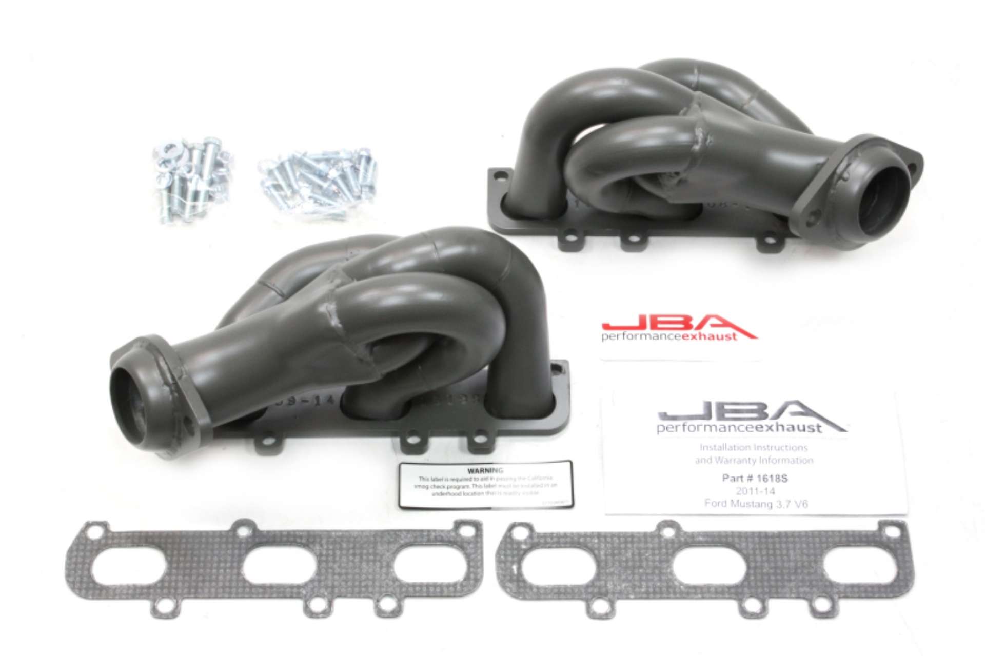 Picture of JBA 11-17 Ford Mustang 3-7L V6 1-5-8in Primary Ti Ctd Cat4Ward Header