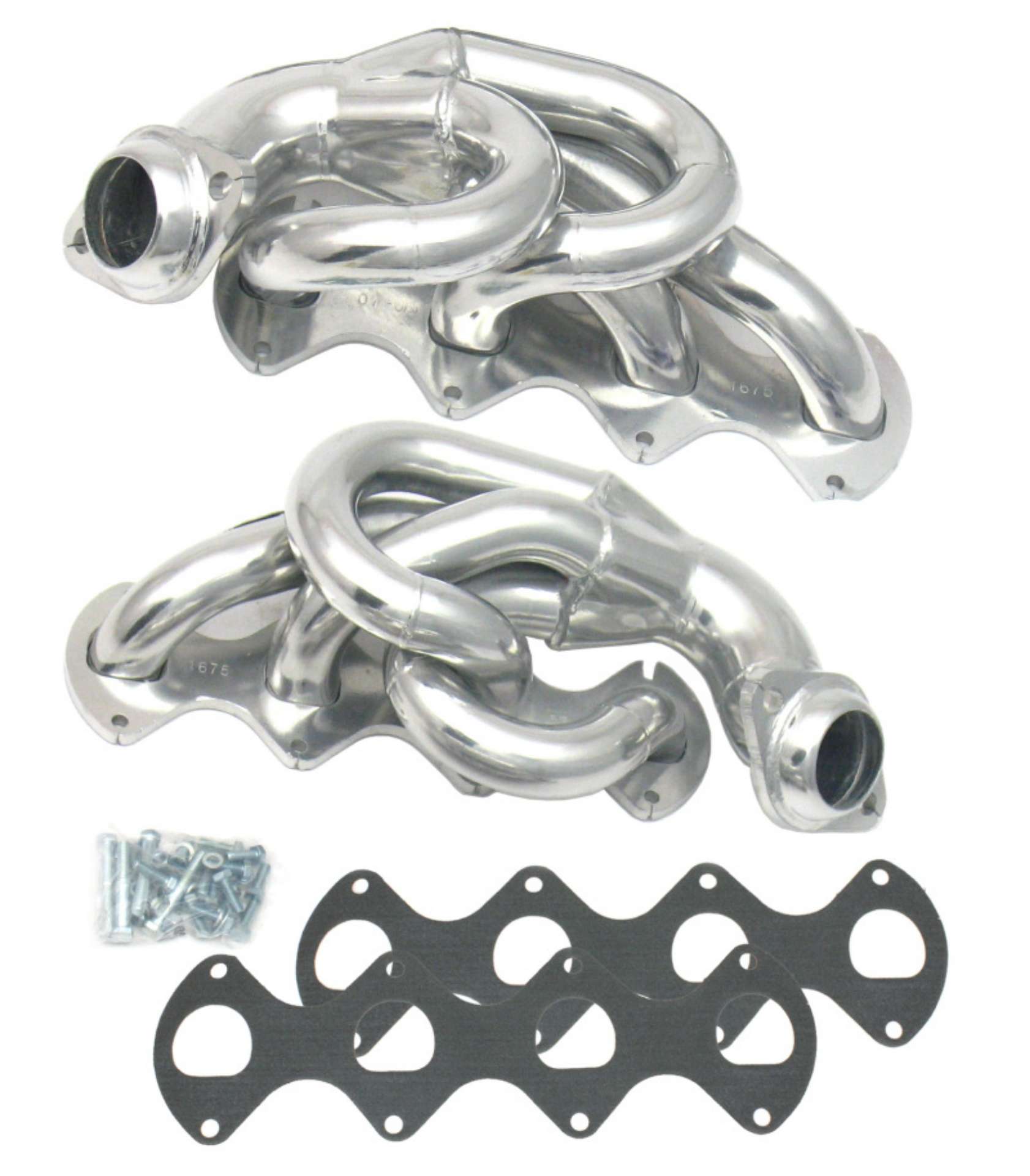 Picture of JBA 05-10 Ford Mustang 4-6L 3V 1-5-8in Primary Silver Ctd Cat4Ward Header