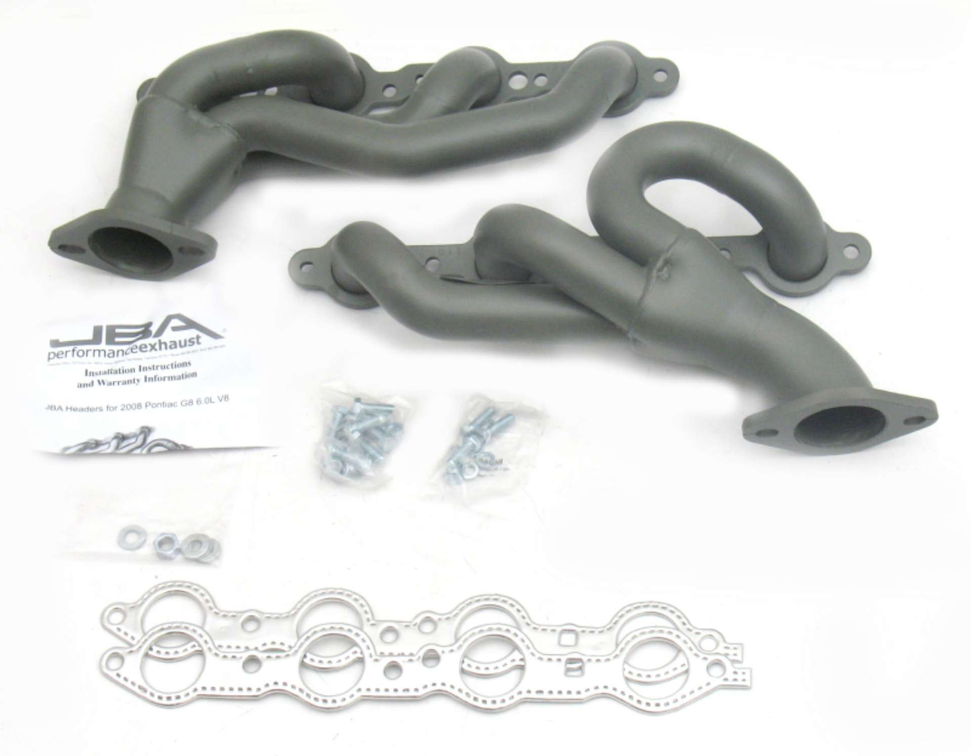 Picture of JBA 08-09 Pontiac G8 6-0-6-2L LS 1-3-4in Primary Ti Ctd Cat4Ward Header