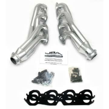 Picture of JBA 88-93 GM Truck 7-4L BBC w-o A-I-R- 1-3-4in Primary Silver Ctd Cat4Ward Header