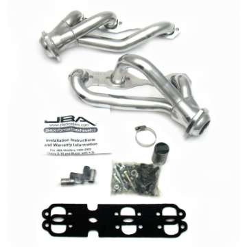 Picture of JBA 88-95 & 02-03 GM S-Truck 4-3L V6 4WD 1-1-2in Primary Silver Ctd Cat4Ward Header