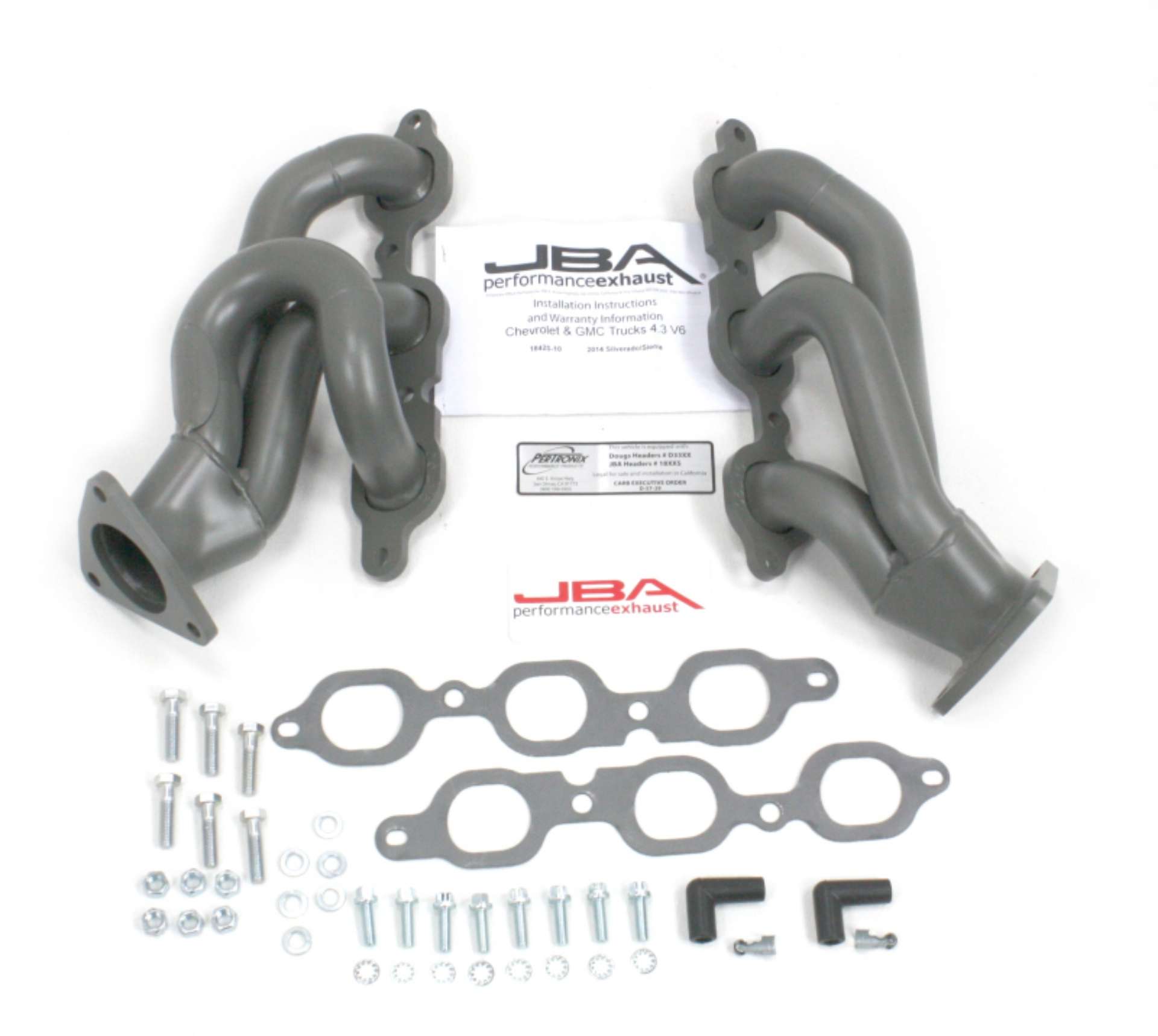 Picture of JBA 14-20 GM Truck 4-3L V6 1-5-8in Primary Ti Ctd Cat4Ward Header