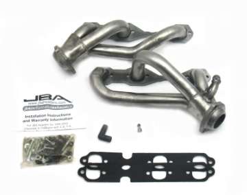 Picture of JBA 96-01 GM S Truck 4-3L V6 w-o A-I-R- Injection 1-1-2in Primary Raw 409SS Cat4Ward Header