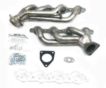 Picture of JBA 99-01 GM Truck 4-8L-5-3L LS w-o A-I-R- w-EGR 1-5-8in Primary Raw 409SS Cat4Ward Header