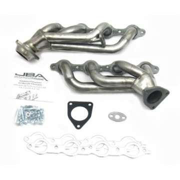 Picture of JBA 99-01 GM Truck 4-8L-5-3L LS w-o A-I-R- w-EGR 1-5-8in Primary Raw 409SS Cat4Ward Header