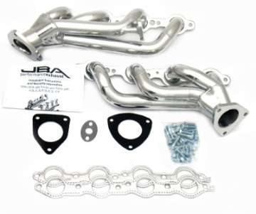 Picture of JBA 99-02 GM Truck 6-0L LS w-o A-I-R- w-EGR 1-5-8in Primary Silver Ctd Cat4Ward Header