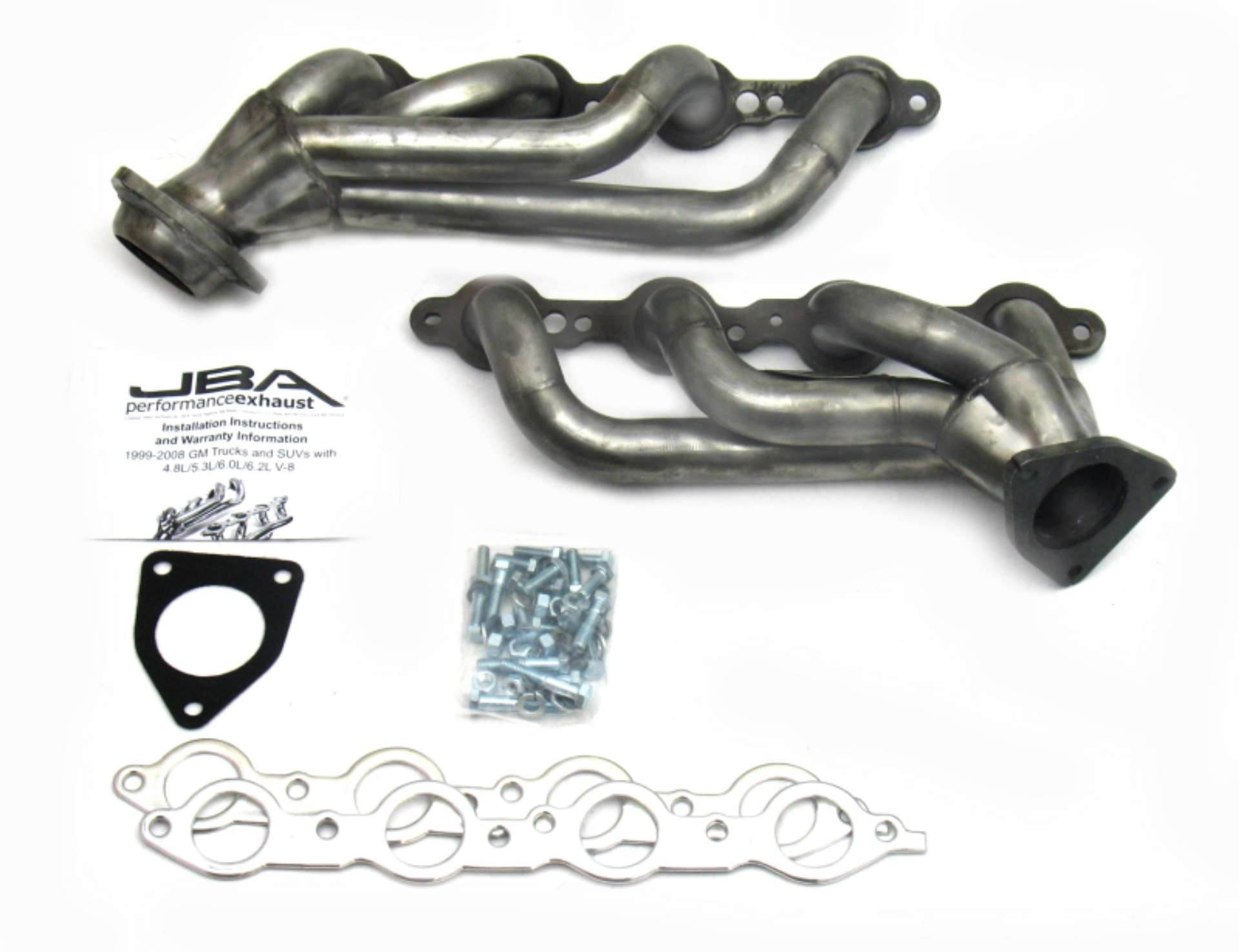 Picture of JBA 02-13 GM Truck 4-8L-5-3L LS Raw 409 Cat4Ward Header