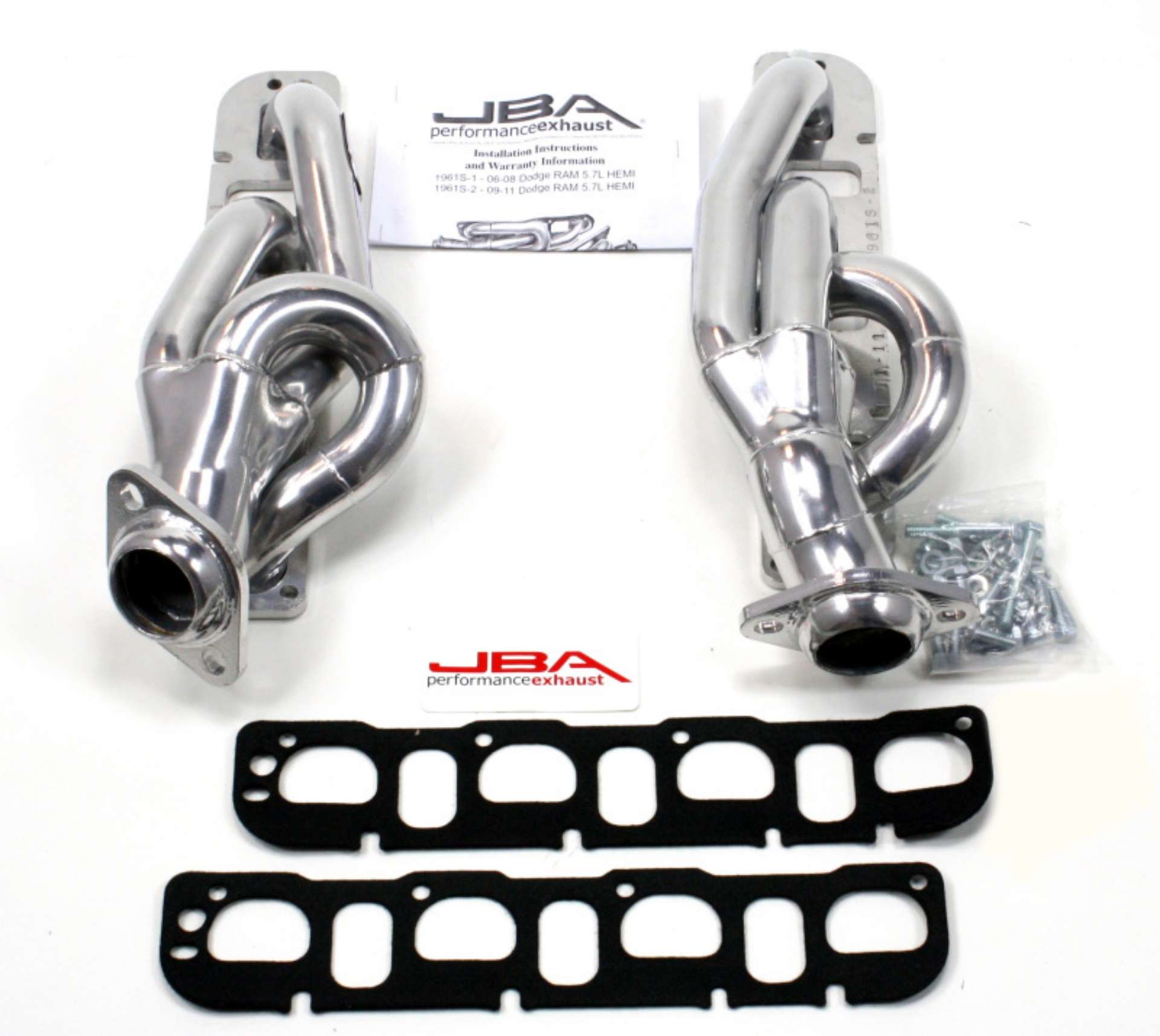 Picture of JBA 09-19 RAM 5-7L HEMI 1-5-8in Primary Silver Ctd Cat4Ward Header