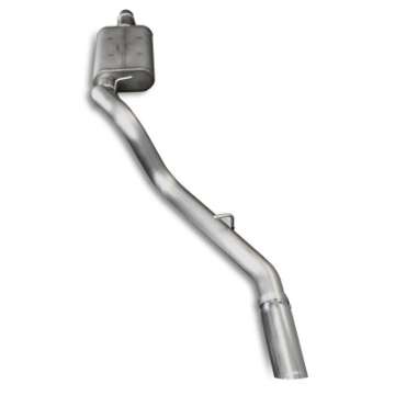 Picture of JBA 97-99 Jeep Wrangler TJ 2-5L-4-0L 304SS Single Rear Exit Cat-Back Exhaust