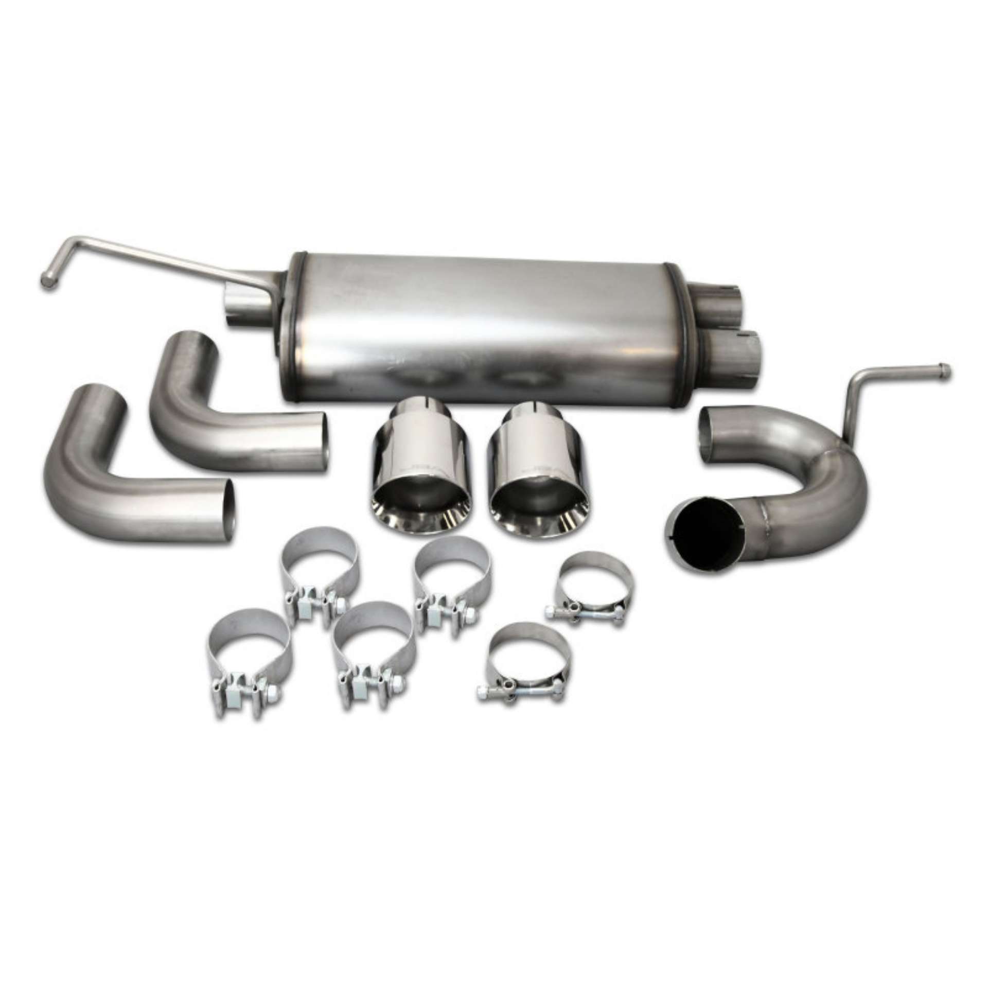 Picture of JBA 07-18 Jeep Wrangler JK 3-8L-3-6L 304SS Dual Rear Exit Axle Back Exhaust