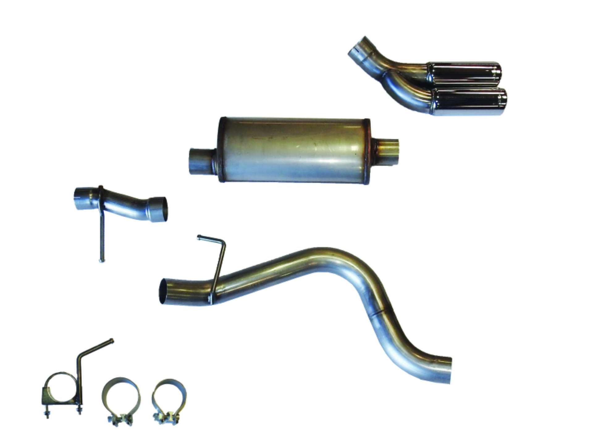 Picture of JBA 19-20 Ford Ranger EcoBoost 304SS Dual Side Rear Exit Cat-Back Exhaust w-3-1-2in Tips