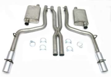 Picture of JBA 05-10 Chrysler-Dodge Cars 5-7L 409SS Dual Rear Exit Cat-Back Exhaust