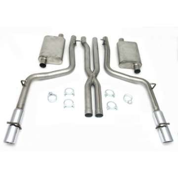 Picture of JBA 05-10 Chrysler-Dodge Cars 5-7L 409SS Dual Rear Exit Cat-Back Exhaust