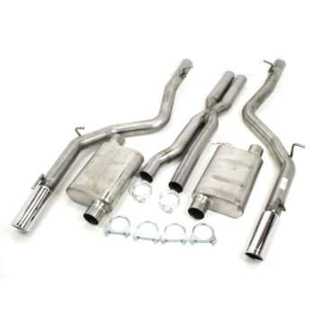 Picture of JBA 12-14 Chrysler 300C SRT8 6-1L-6-4L 409SS Dual Rear Exit Cat-Back Exhaust