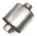 Picture of JBA Universal Straight-Through 304SS Muffler 6x6x4 2-5in Inlet Diameter Center-Center