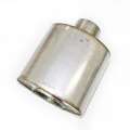 Picture of JBA Universal Straight-Through 304SS Muffler 6x6x4 2-5in Inlet Diameter Center-Center