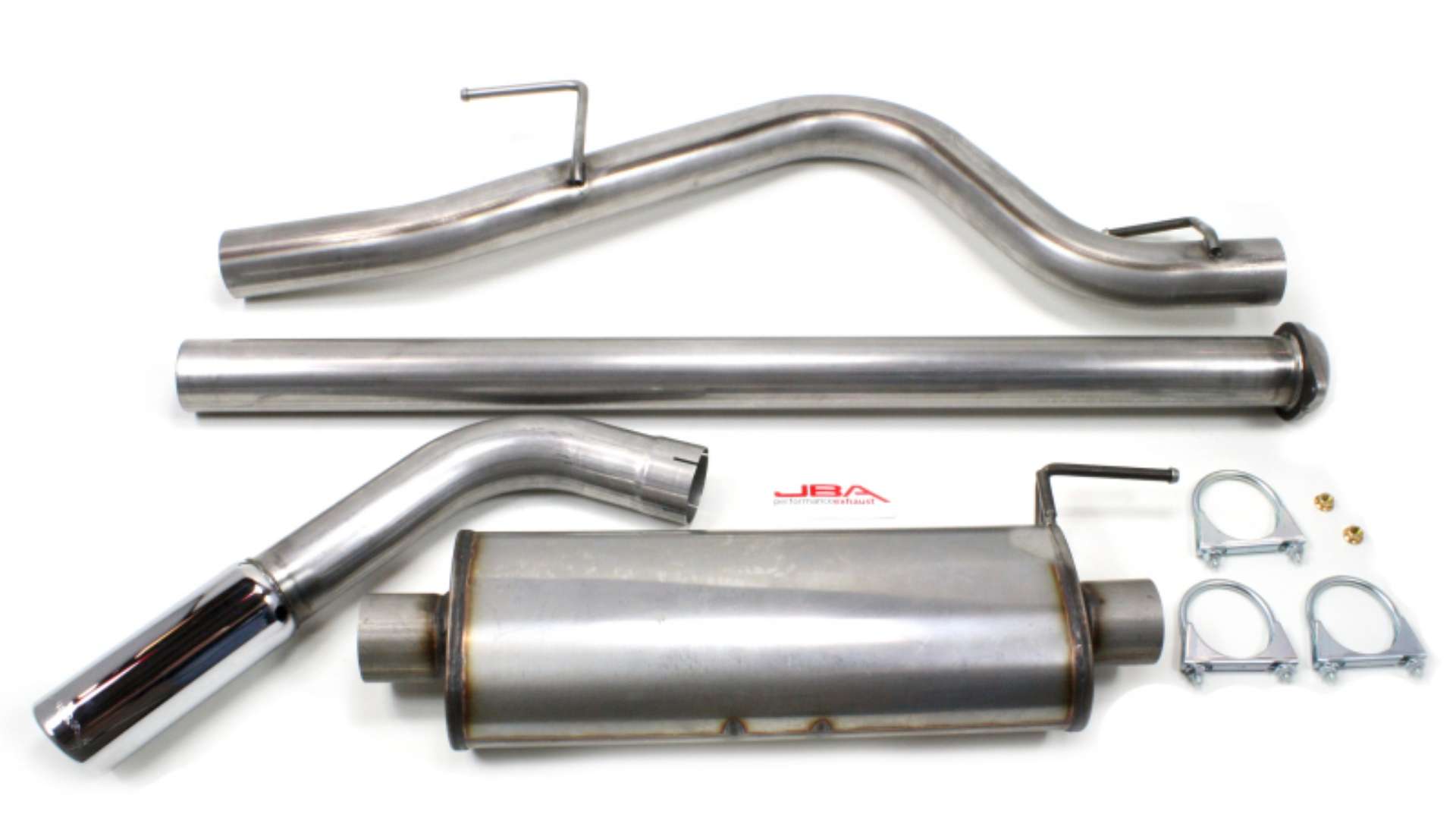 Picture of JBA 11-14 Ford F-150 All 2-7L-3-5L-5-0L 409SS Pass Side Single Exit Cat-Back Exhaust