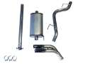 Picture of JBA 15-20 Ford F-150 2-7L-3-5L-5-0L 409SS Pass Side Dual Exit Cat-Back Exhaust