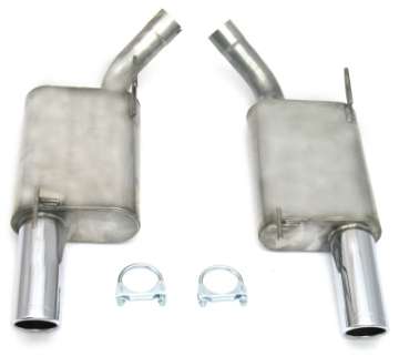 Picture of JBA 07-10 Ford Mustang GT-GT500 4-6L-5-4L 409SS Dual 3-5in Rear Exit Axle Back Exhaust