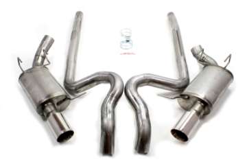 Picture of JBA 11-14 Ford Mustang GT-GT500 5-0L-5-4L-5-8L 409SS Dual Rear Exit Cat-Back Exhaust