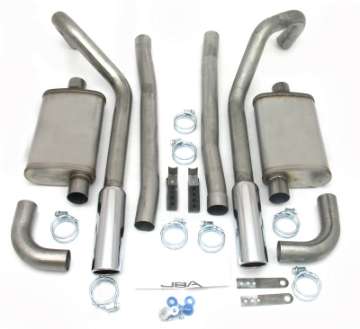 Picture of JBA 65-70 Ford Mustang 260-428 409SS Dual Under Rear Valance Header Back Exhaust