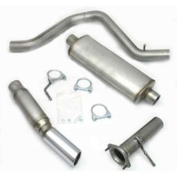 Picture of JBA 02-06 Chevrolet Trail Blazer 4-2L 409SS Single Rear Exit Cat-Back Exhaust