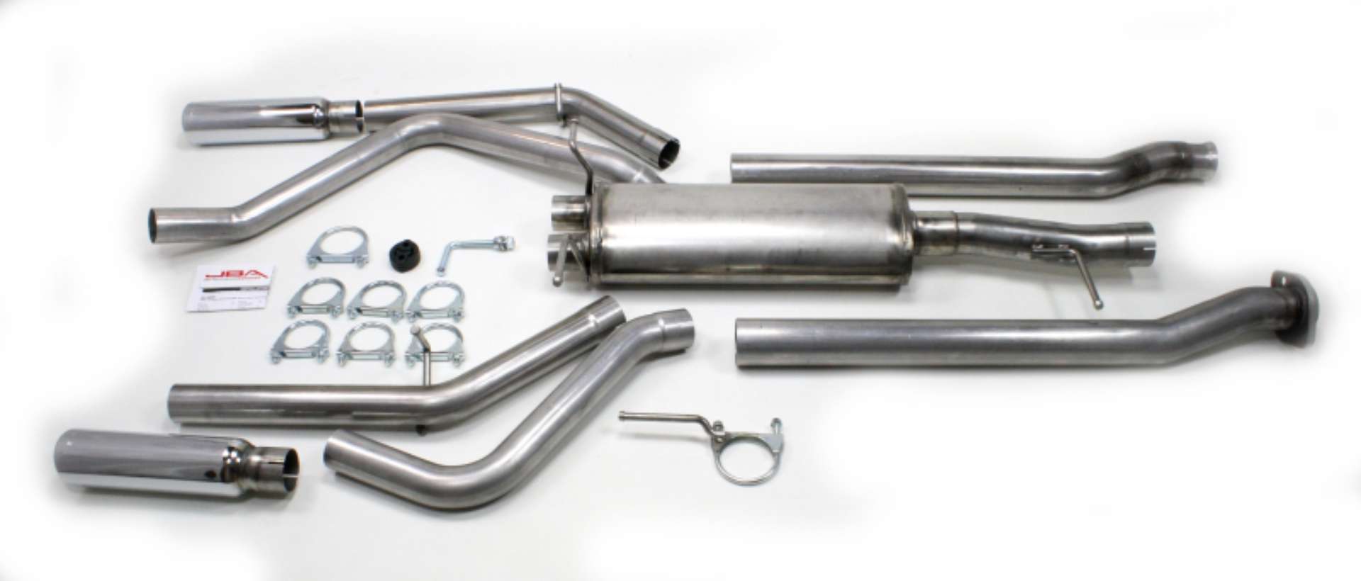 Picture of JBA 05-17 Chevrolet Silverado-GMC Sierra 4-3L-4-8L-5-3L 409SS Dual Rear Exit Cat-Back Exhaust