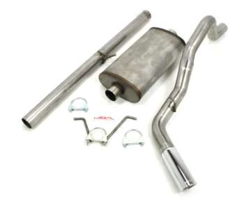 Picture of JBA 14-18 Chevrolet Silverado-GMC Sierra 5-3L 409SS Pass Side Single Exit Cat-Back Exhaust