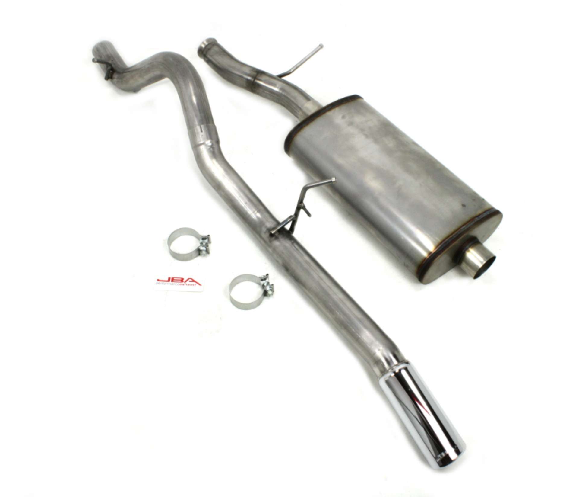 Picture of JBA 15-19 Chevrolet Tahoe-GMC Yukon 5-3L-6-2L 409SS Pass Side Single Exit Cat-Back Exhaust