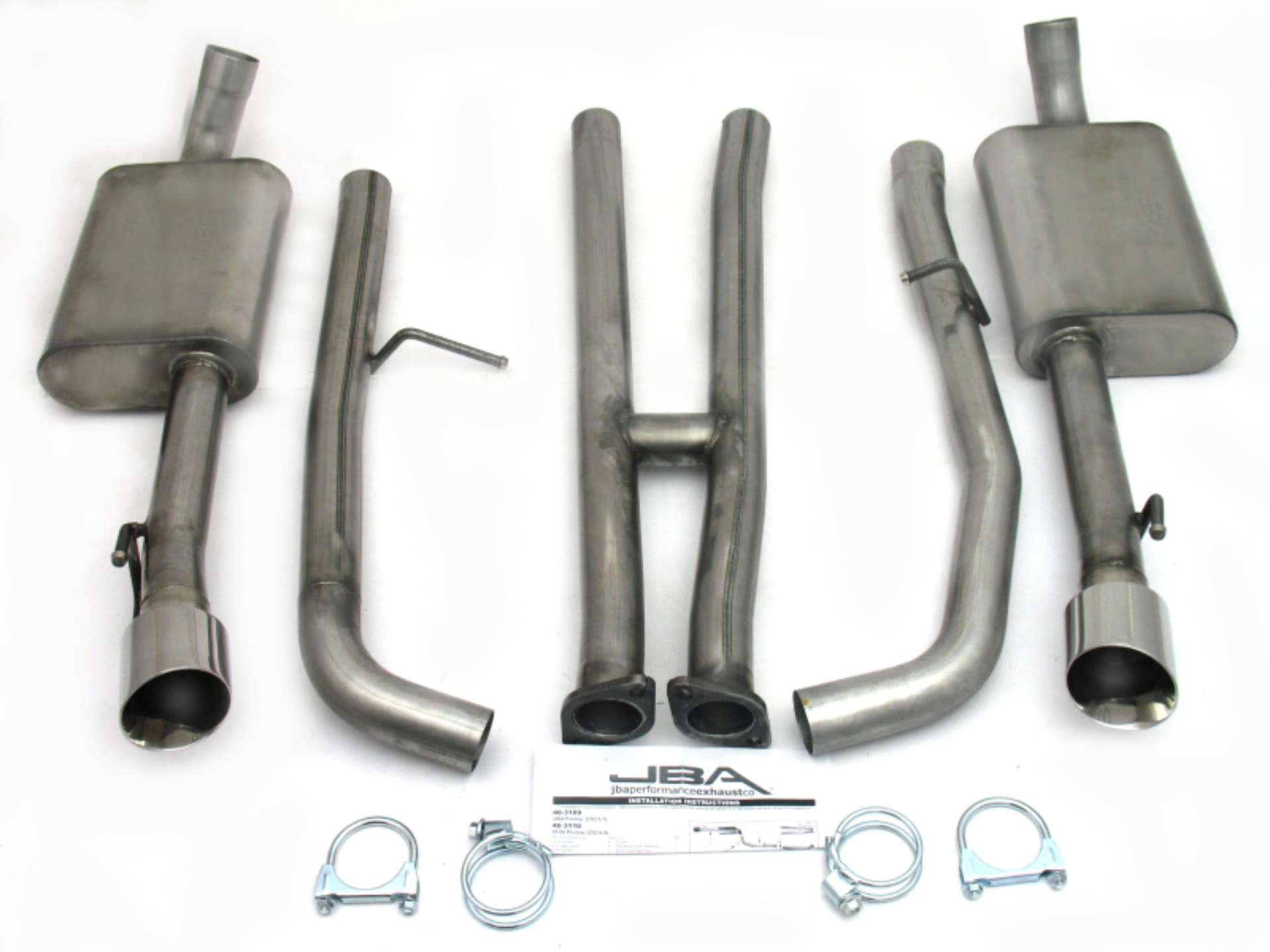 Picture of JBA 05-06 Pontiac GTO 6-0L 409SS Dual Rear Exit Cat-Back Exhaust