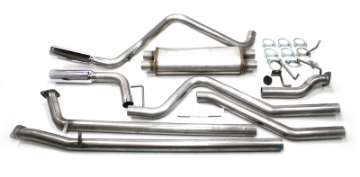 Picture of JBA 07-20 Toyota Tundra 4-6L-4-7L-5-7L 409SS Pass Side Dual Exit Cat-Back Exhaust