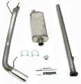 Picture of JBA 95-99 Toyota Tacoma Pre Runner 3-4L 409SS Pass Side Single Exit Cat-Back Exhaust