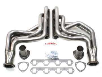 Picture of JBA 65-73 Ford Mustang 260-351W w-Mustang II Suspension 1-3-4in Primary Raw 409SS Long Tube Header