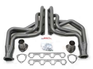 Picture of JBA 65-73 Ford Mustang 260-351W w-Mustang II Suspension 1-3-4in Primary Ti Ctd Long Tube Header