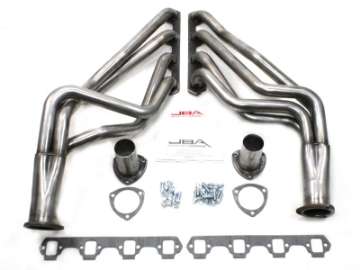 Picture of JBA 65-73 Ford Mustang 260-302-71-73 Ford 260-351W SBF 1-5-8in Primary Raw 409SS Long Tube Header