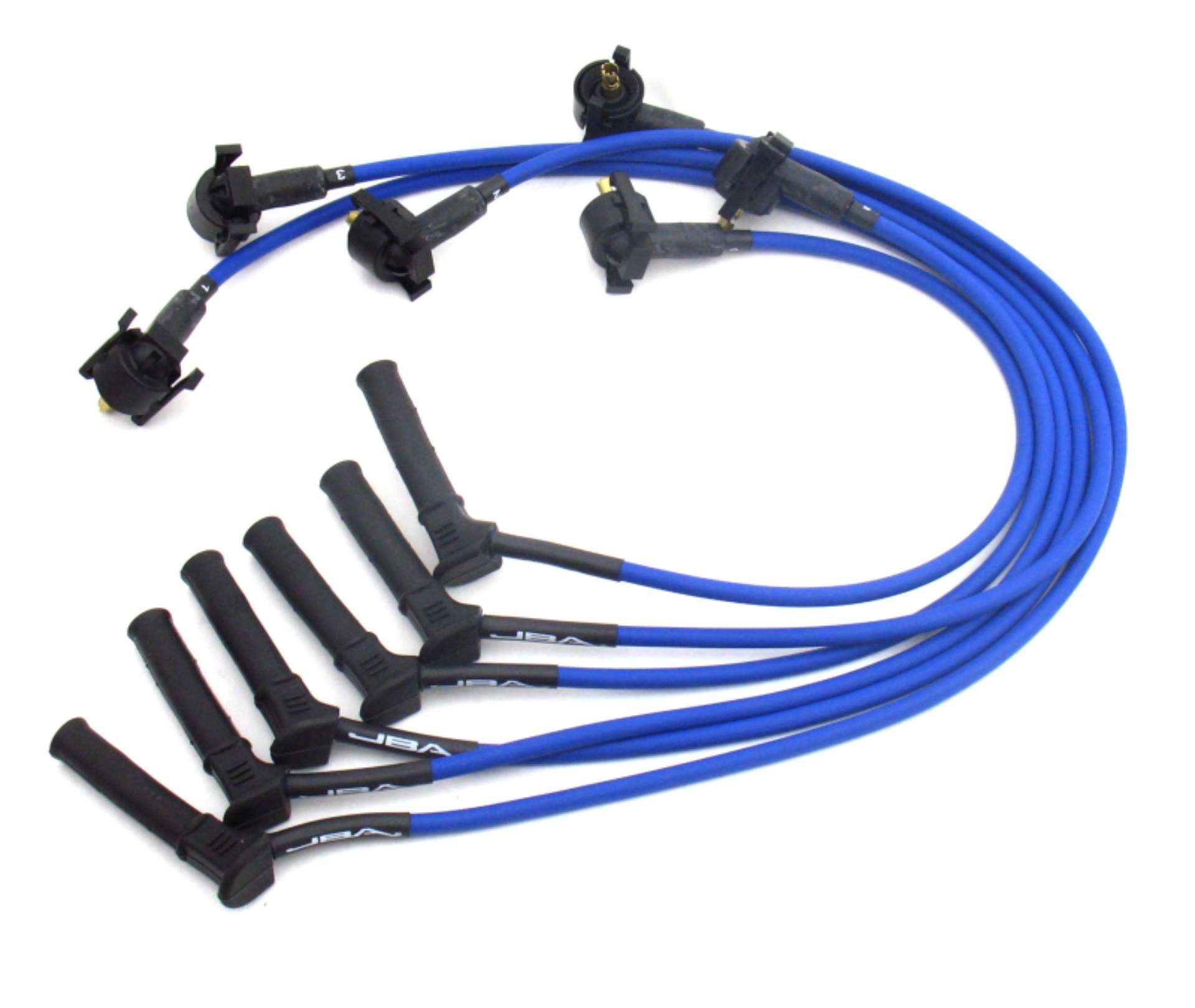 Picture of JBA 01-05 Ford Ranger-05-10 Ford Mustang 4-0L Ignition Wires - Blue