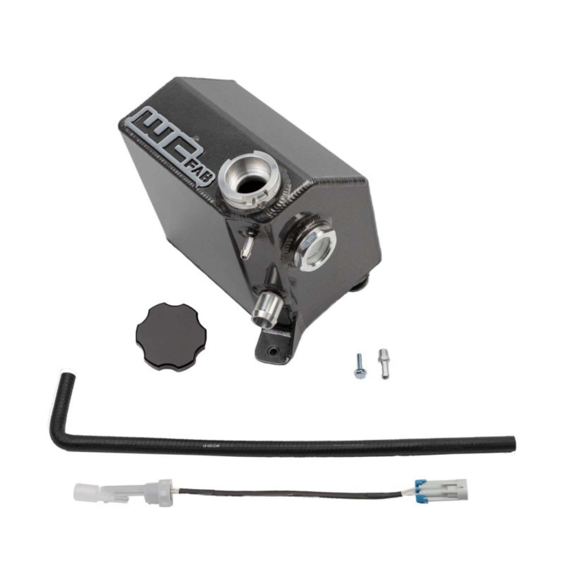 Picture of Wehrli 17-19 Chevrolet 6-6L L5P Duramax OEM Placement Coolant Tank Kit - WCFab Grey