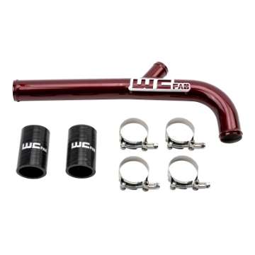 Picture of Wehrli 13-15 Dodge Cummins 6-7L w-Dual Radiator Upper Coolant Pipe - WCFab Red