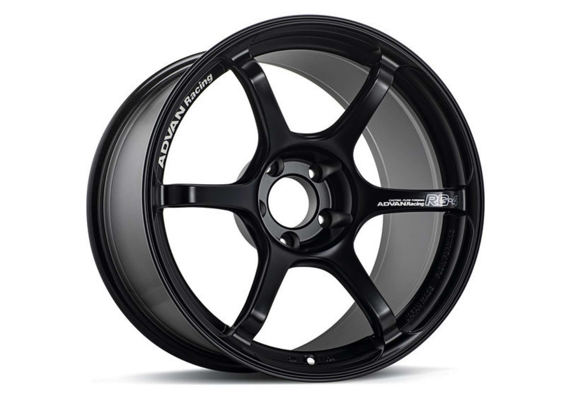 Picture of Advan RG-4 18x8 +45 5-120 Semi Gloss Black Wheel