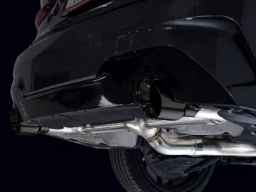 Picture of AWE 19-23 BMW 330i - 21-23 BMW 430i Base G2X Track Edition Axle Back Exhaust - Diamond Black