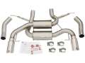 Picture of aFe MACHForce XP 2-5in Axle Back Stainless Exhaust w- Polished Tips 07-13 BMW 335i 3-0L L6 E90-92