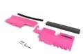 Picture of Perrin 15-21 WRX-STI Radiator Shroud Without OEM Intake Scoop - Hyper Pink