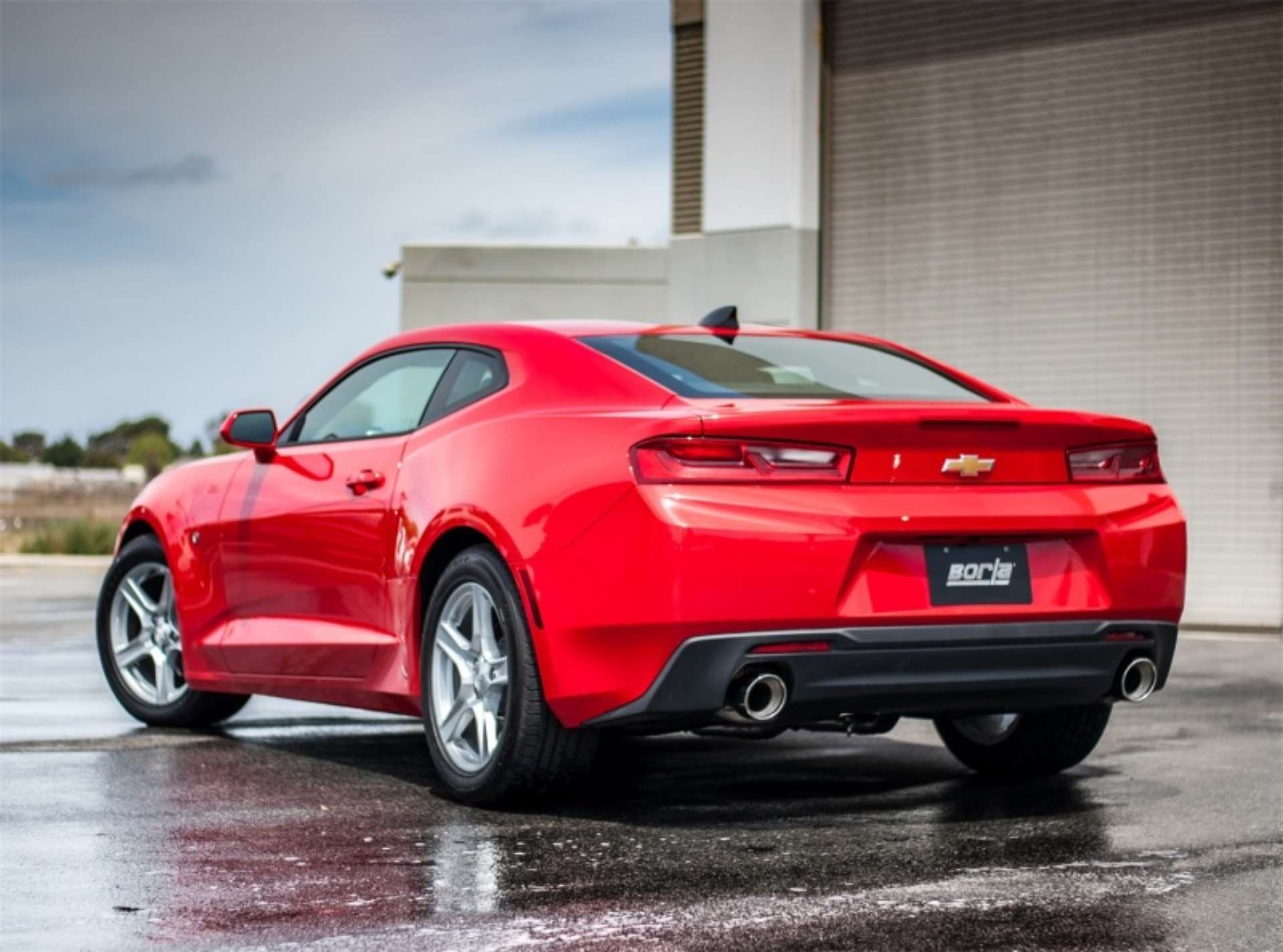 Picture of Borla 2016 Chevy Camaro 2-0L Turbo AT-MT 3in-2-25in Mid-Pipe