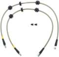 Picture of StopTech 10-15 BMW 550i Stainless Steel Front Brake Lines