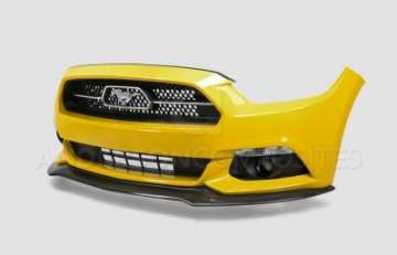 Picture of Anderson Composites 15-16 Ford Mustang Carbon Fiber Type-AC Front Chin Spoiler