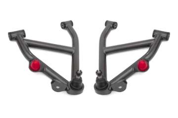 Picture of BMR 82-92 GM F-Body A-Arms Lower DOM Non-Adj Delrin Bushings Coilover - Black Hammertone