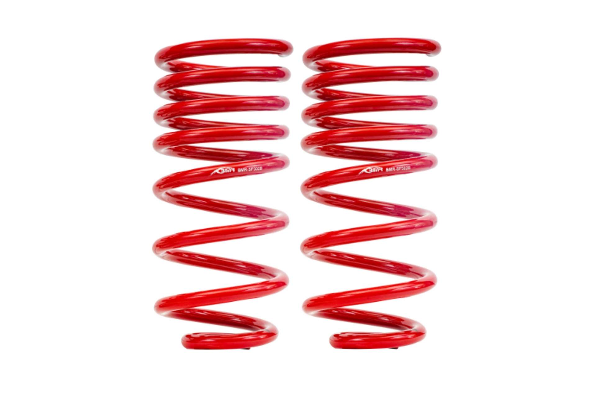 Picture of BMR 08-09 Pontiac G8 1-0in Drop Rear Lowering Springs - Red